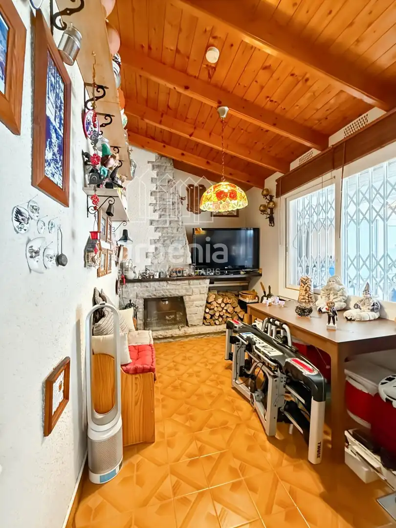 Sala de estar de Ático en venta en Mataró con Aire acondicionado, Calefacción y Terraza