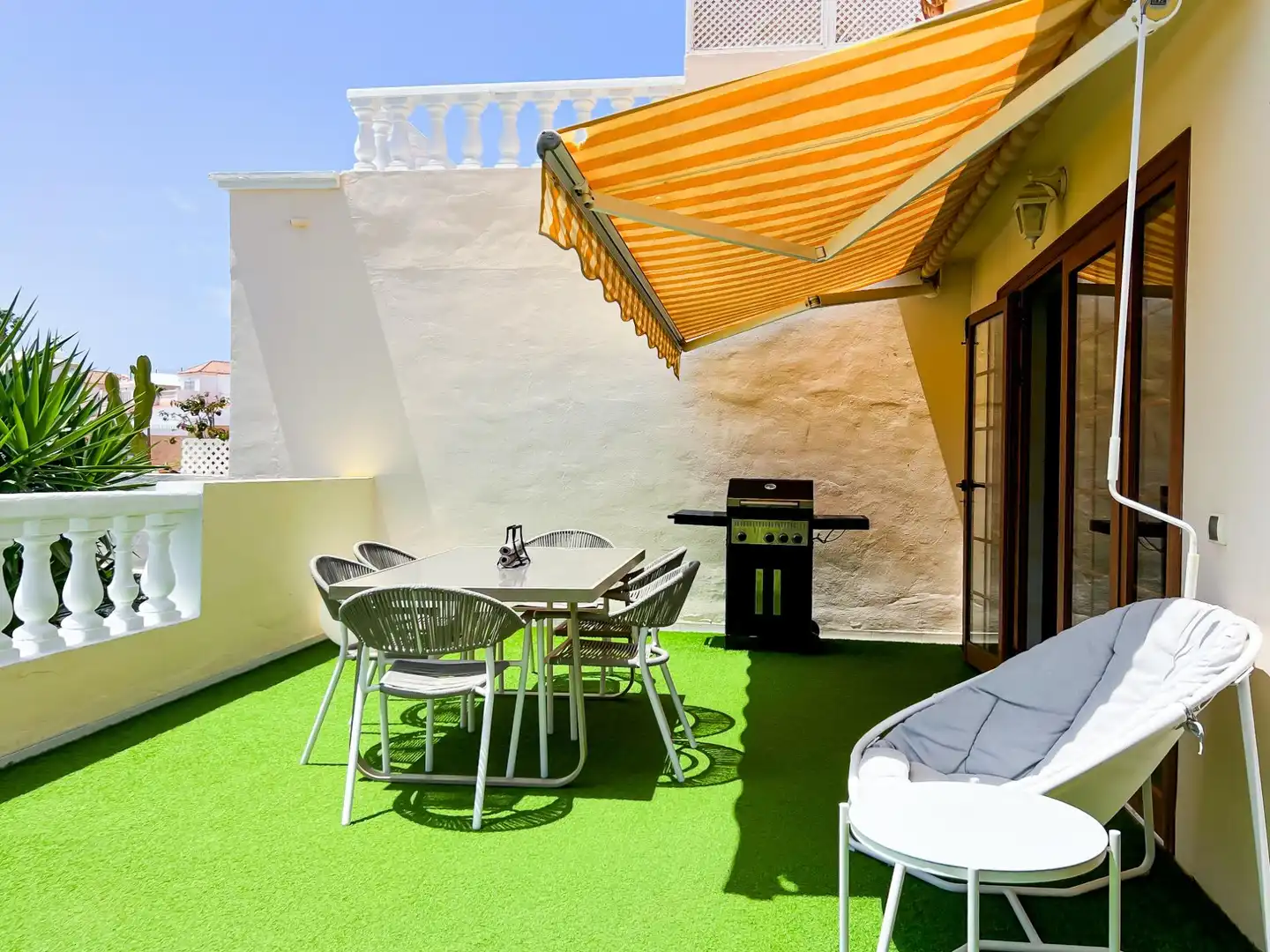 Terraza de Apartamento en venta en Adeje con Aire acondicionado, Terraza y Amueblado