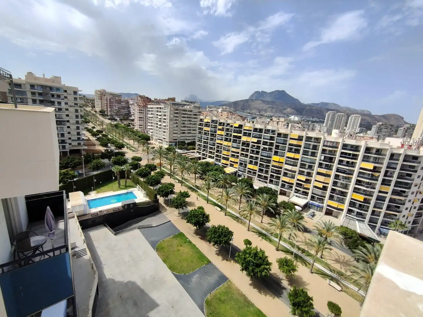 Vista exterior de Apartament en venda en Oria amb Aire condicionat, Jardí privat i Terrassa