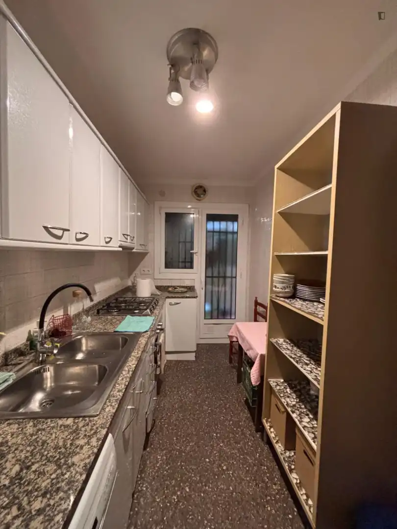 Kitchen of Apartments for share in Barcelona  with Heating, Furnished and Oven