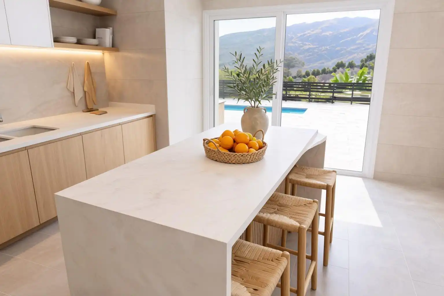 Cocina de Casa o chalet en venta en Vícar con Terraza y Piscina comunitaria