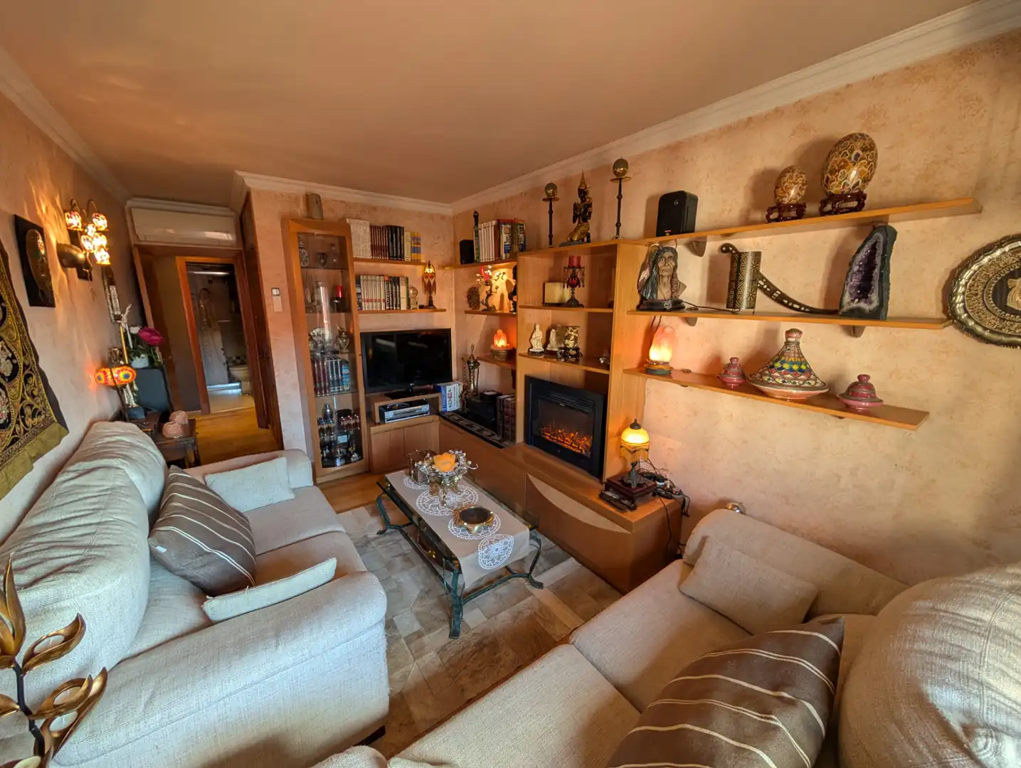 Sala de estar de Piso en venta en  Palma de Mallorca con Aire acondicionado y Amueblado