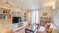 Living room of Flat for sale in  Barcelona Capital  with Air Conditioner and Balcony