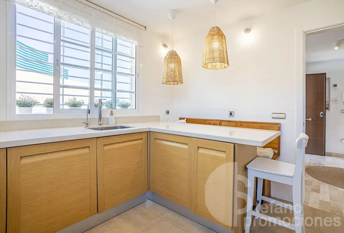 Cocina de Casa adosada en venta en Málaga con Aire acondicionado, Jardín privado y Terraza
