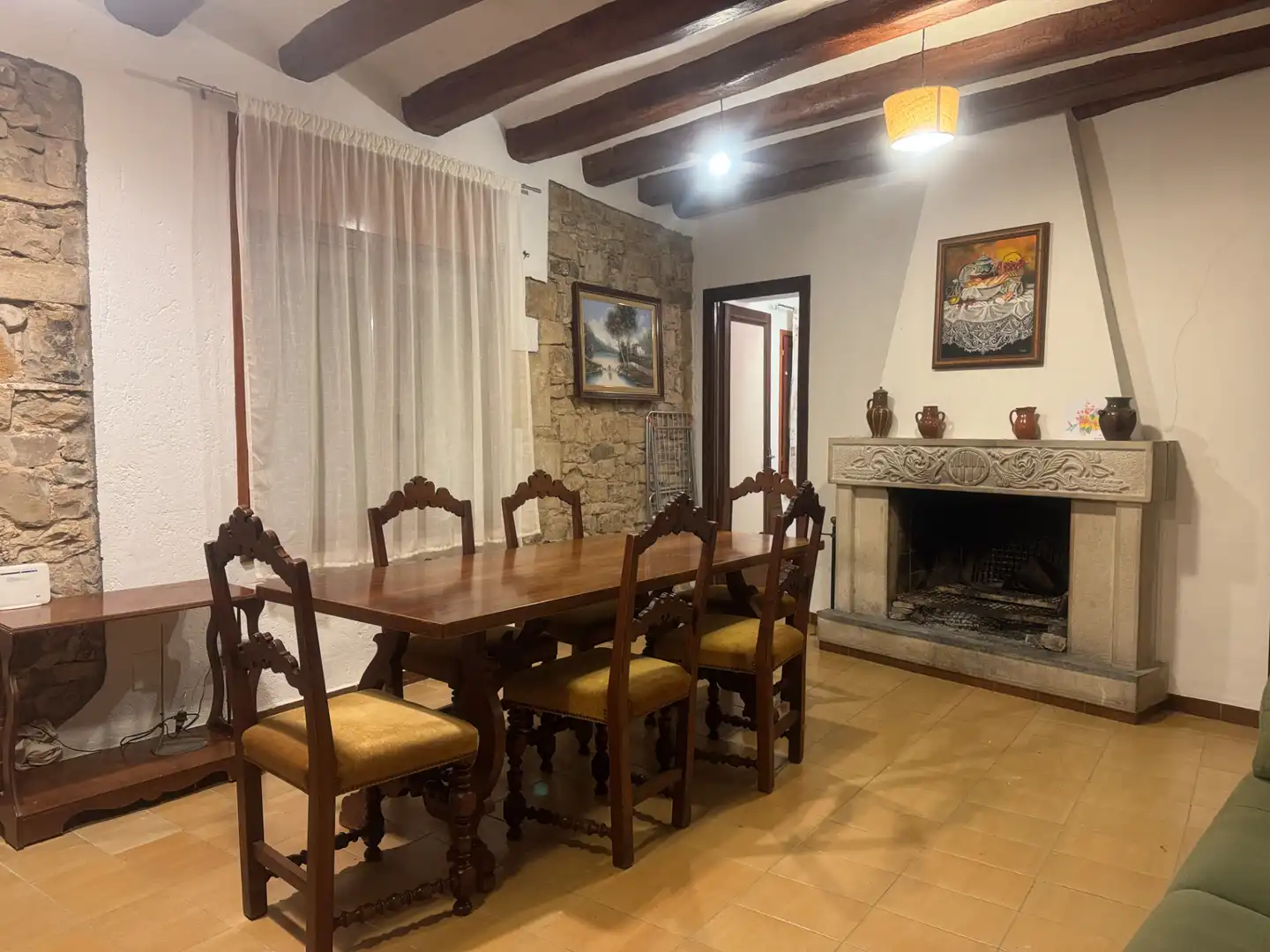 Menjador de Casa adosada en venda en Montoliu de Segarra