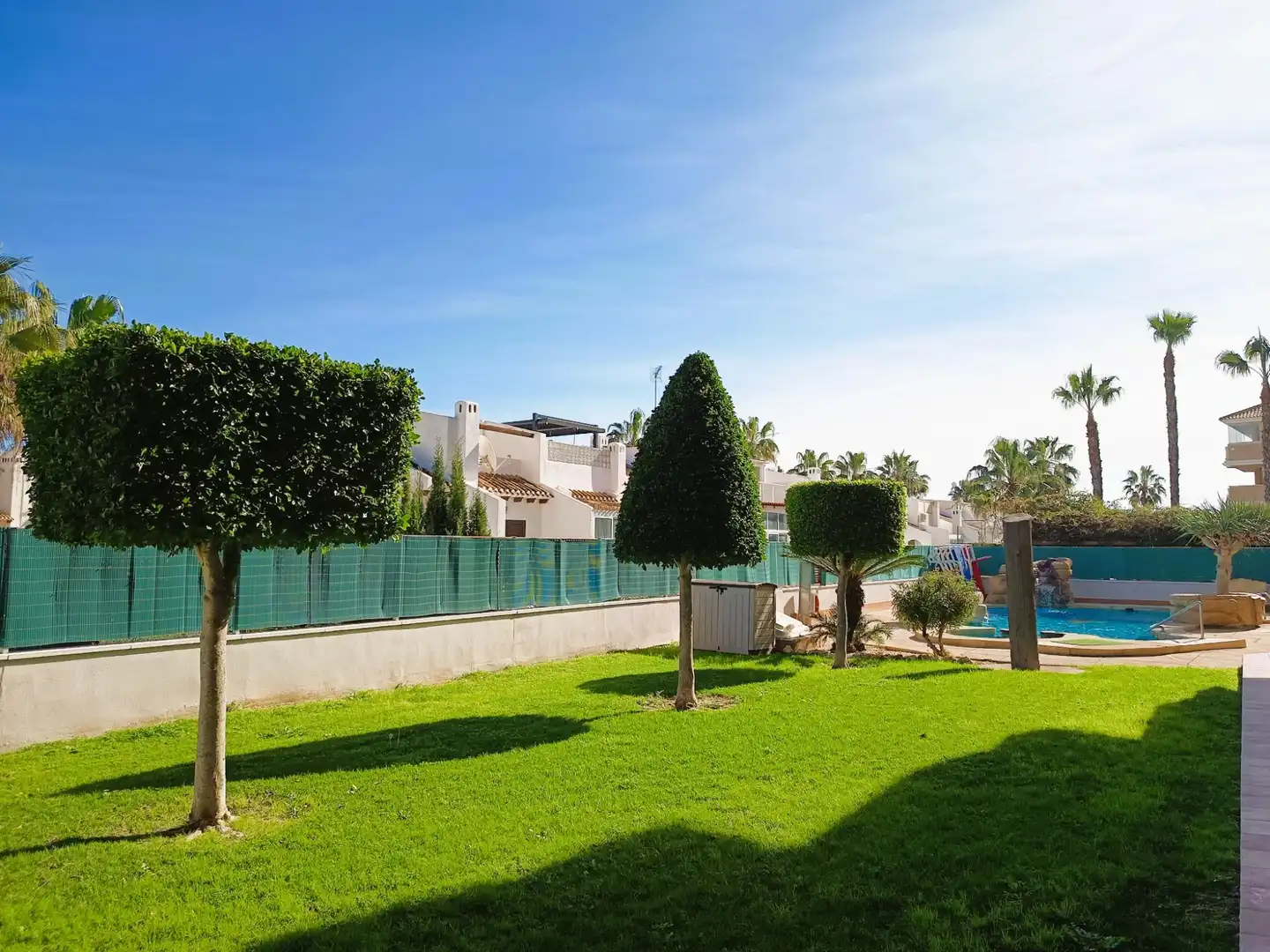Garten von Dachboden zum Verkauf in Orihuela mit Klimaanlage, Terrasse und Schwimmbad