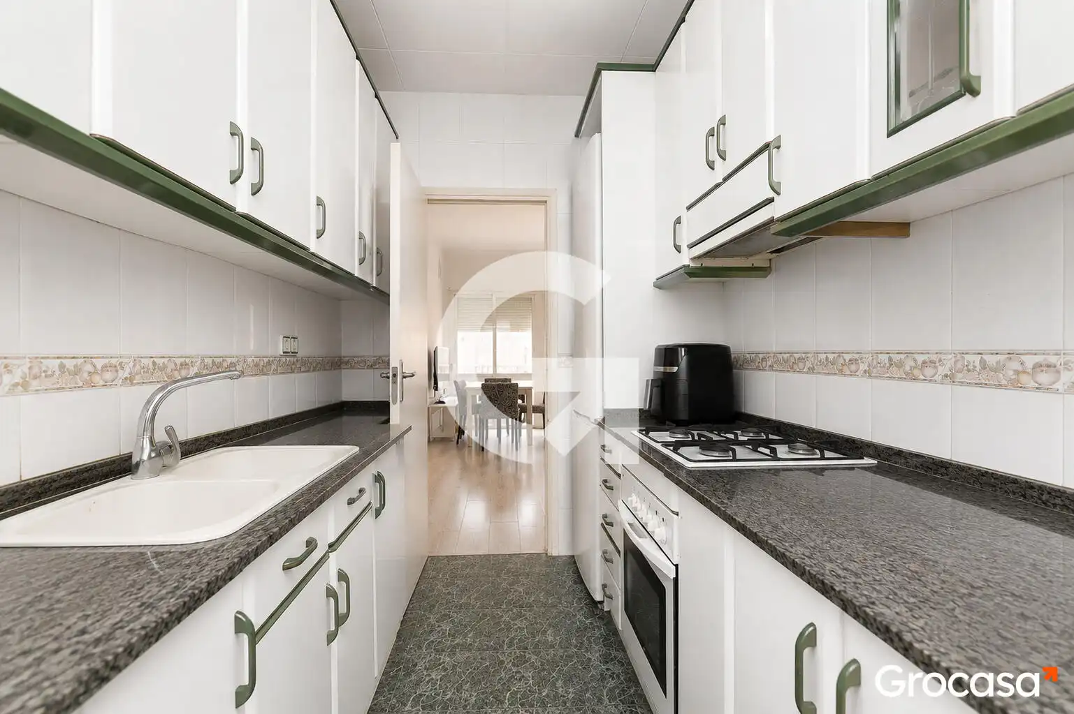 Kitchen of Flat for sale in Gavà  with Air Conditioner, Oven and Balcony