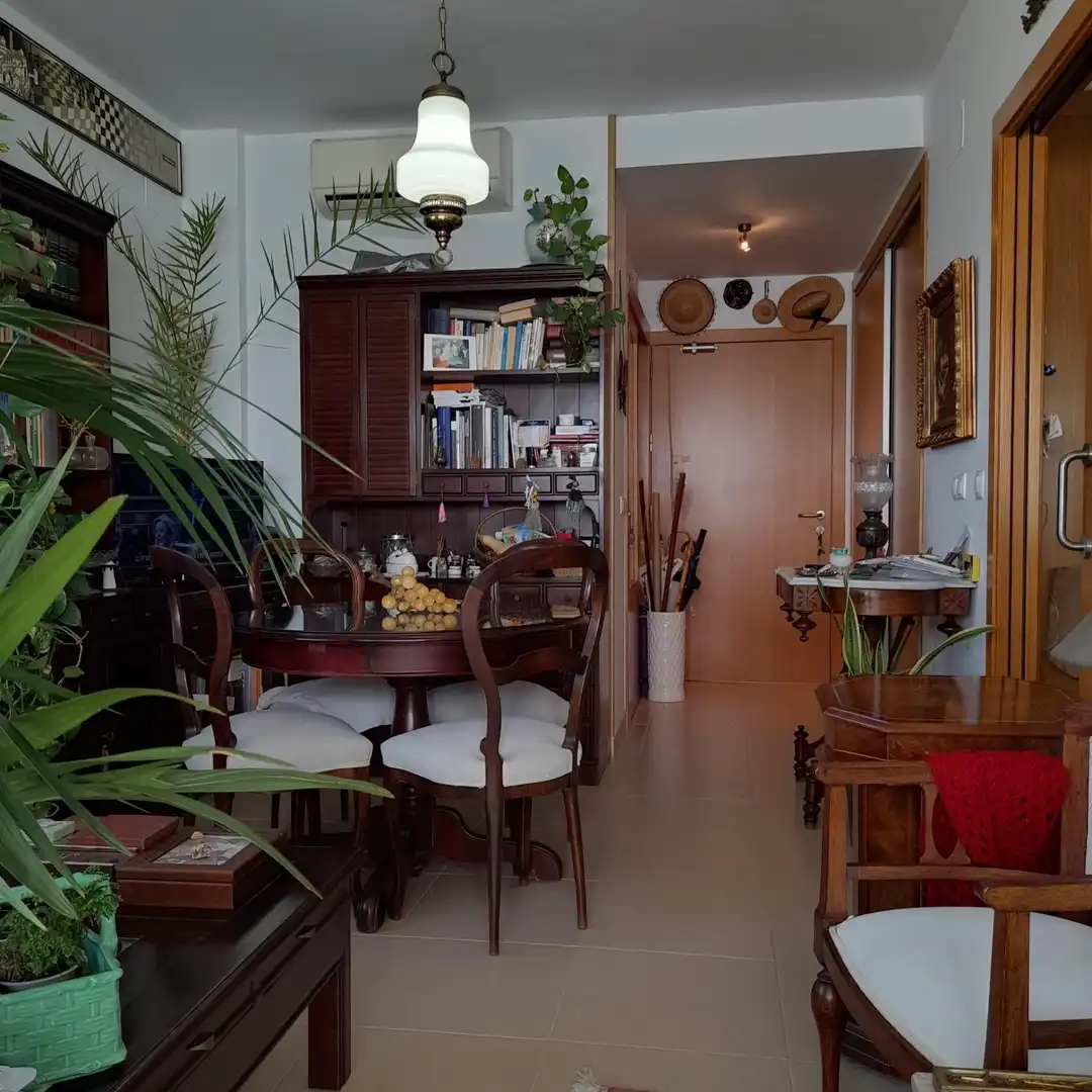 Dining room of Apartments for sale in Málaga  with Air Conditioner, Private garden and Terrace