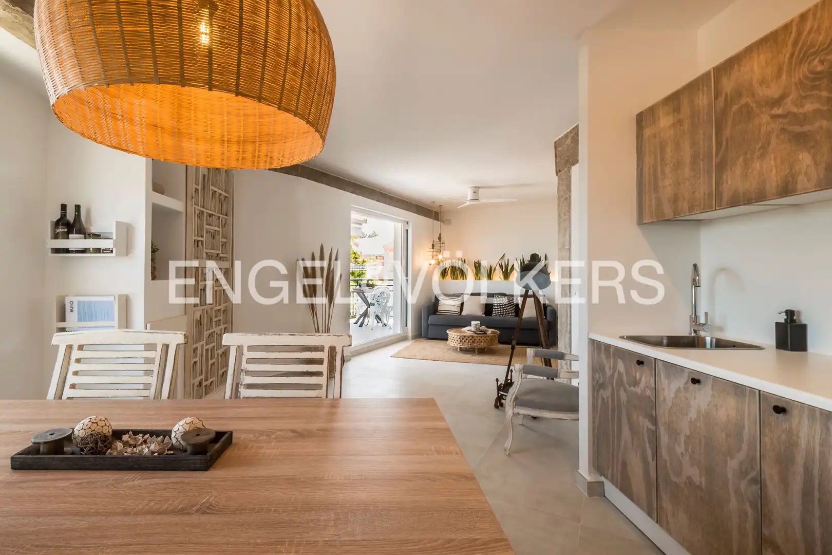 Living room of Flat for sale in Jávea / Xàbia  with Air Conditioner, Heating and Terrace