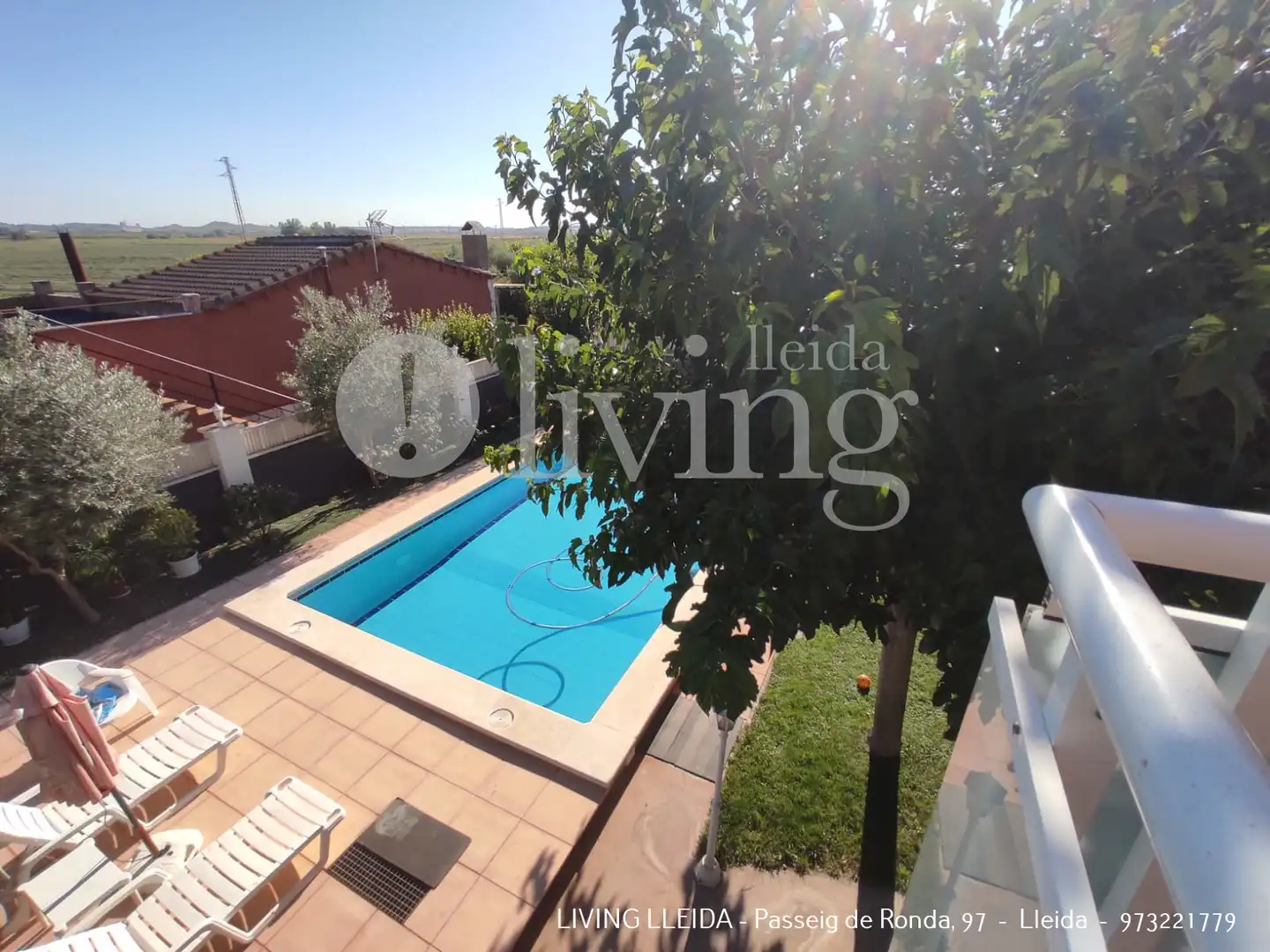 Swimming pool of Houses for sale in Bell-lloc d'Urgell  with Heating, Private garden and Terrace