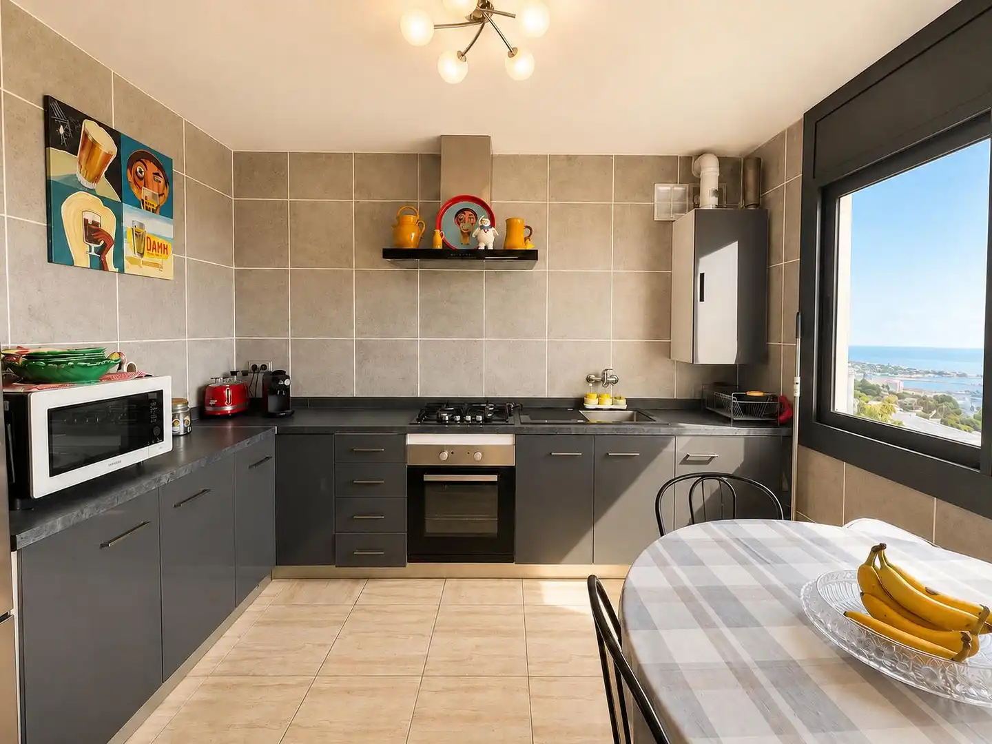 Kitchen of Houses for sale in Santa Susanna  with Air Conditioner, Heating and Private garden