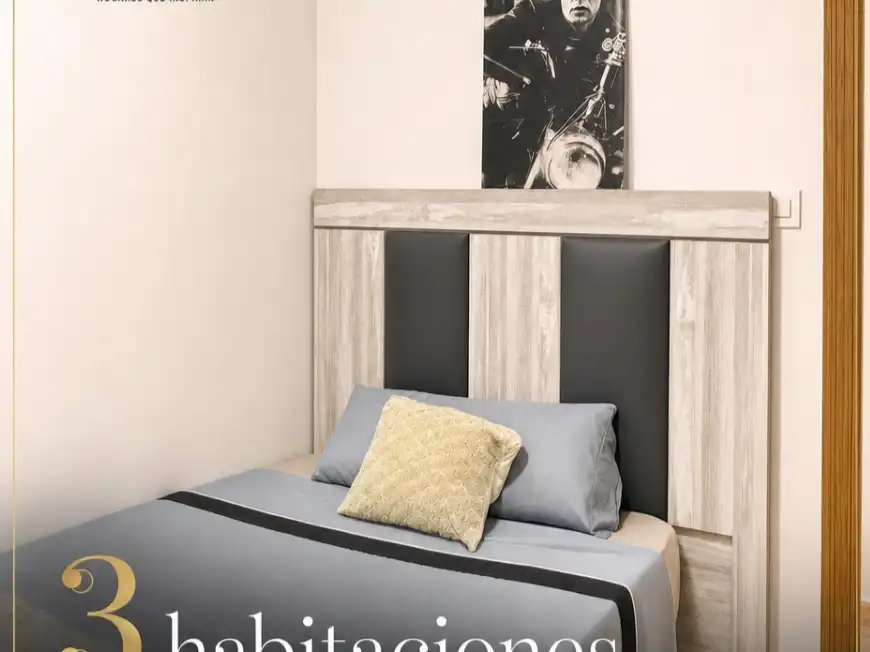 Schlafzimmer von Wohnung zum Verkauf in Gandia mit Klimaanlage, Terrasse und Balkon