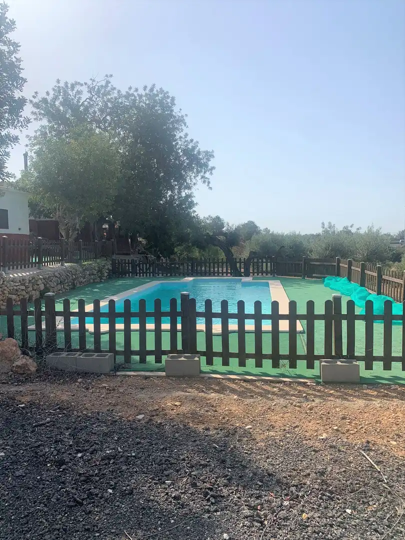 Swimming pool of Country homes for sale in L'Ampolla  with Swimming Pool and Furnished