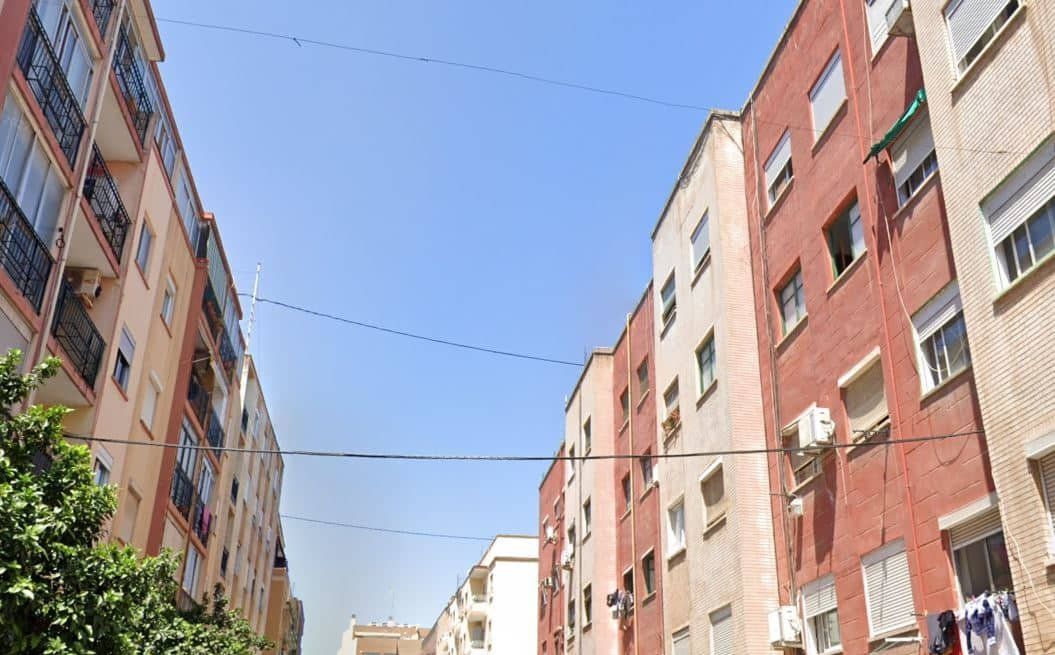 Exterior view of Flat for sale in  Valencia Capital  with Alarm