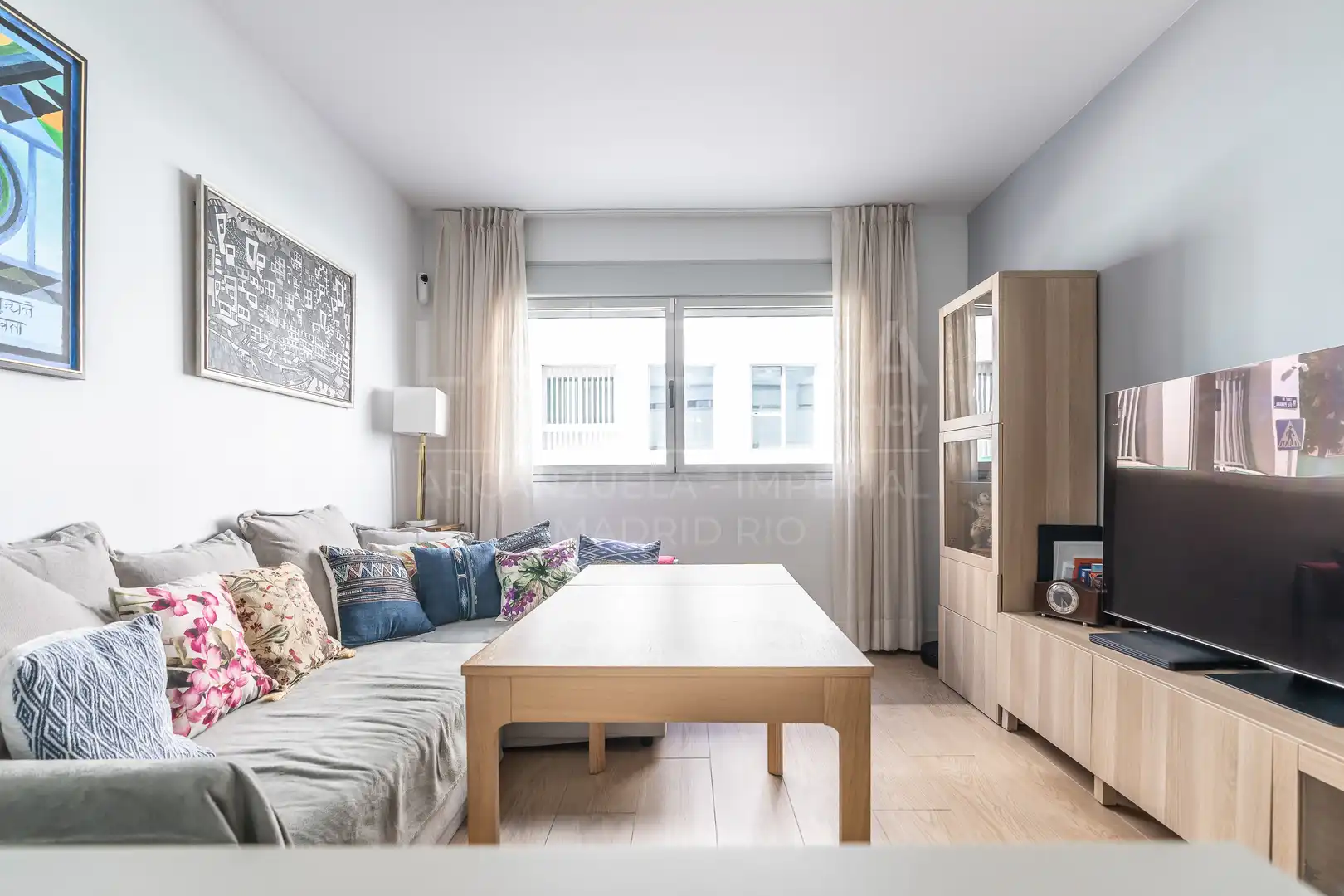 Bedroom of Flat for sale in  Madrid Capital  with Air Conditioner