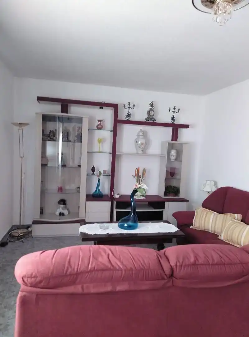 Sala de estar de Piso en venta en Casas de Don Pedro con Aire acondicionado, Amueblado y Horno