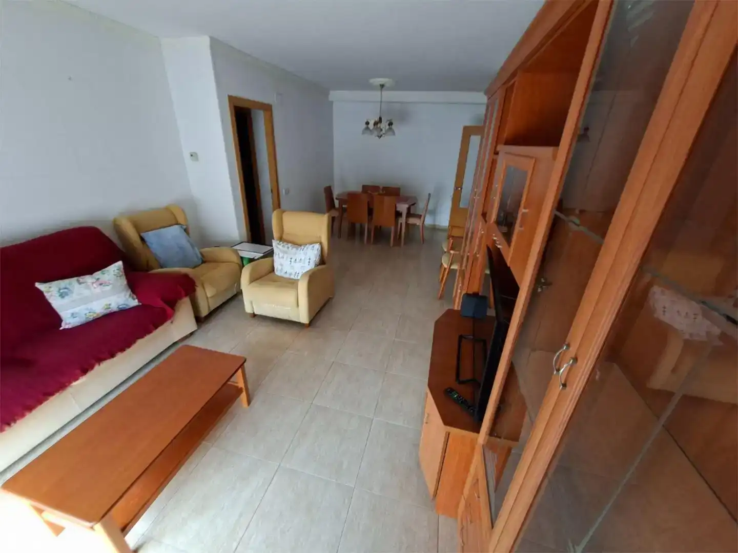 Sala de estar de Piso en venta en Sant Celoni con Balcón