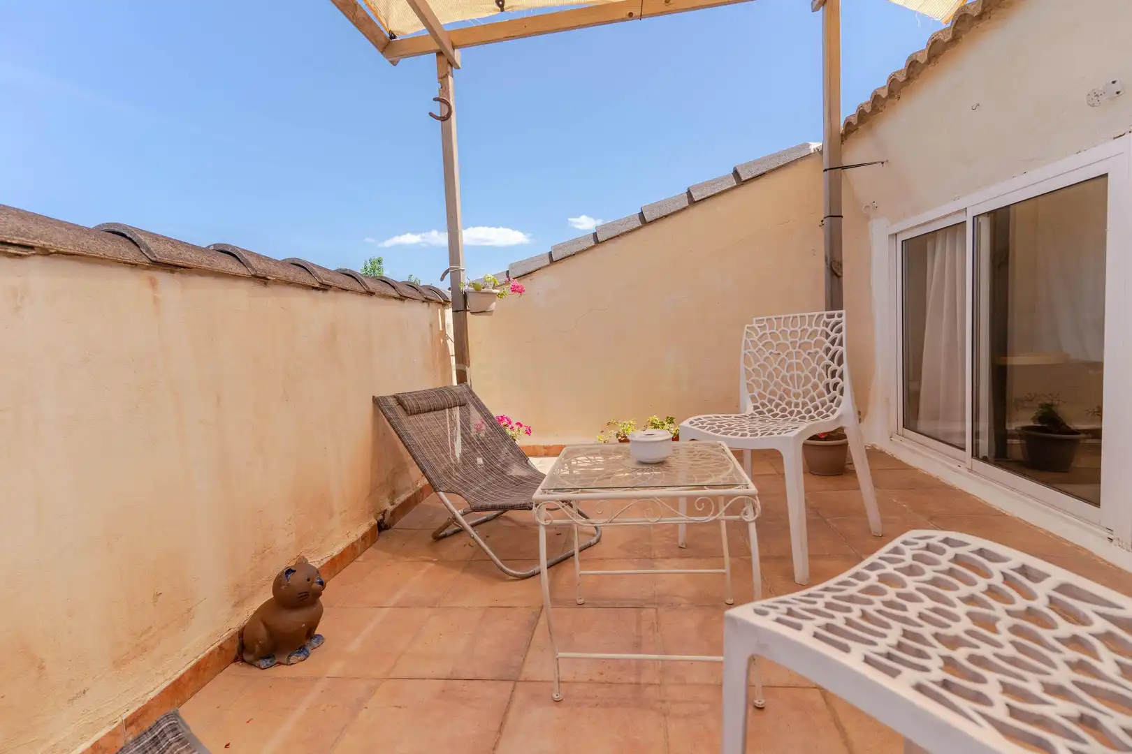 Terrace of Houses for sale in Pinos Genil  with Air Conditioner, Private garden and Furnished