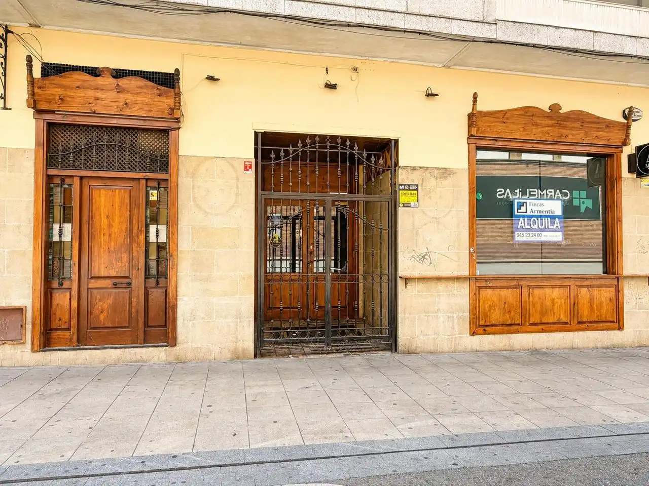Außenansicht von Geschaftsraum zur Miete in Vitoria - Gasteiz mit Klimaanlage
