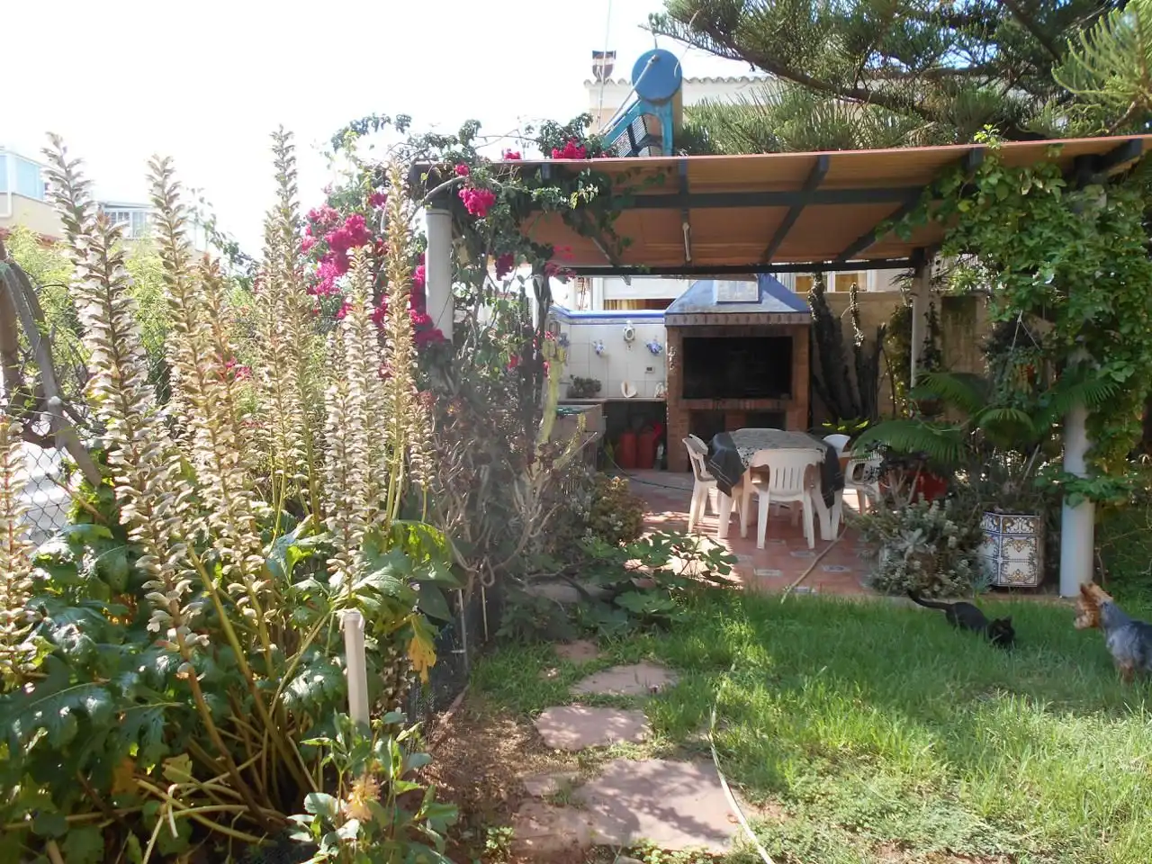 Garden of Houses for sale in Burriana / Borriana  with Air Conditioner, Private garden and Terrace