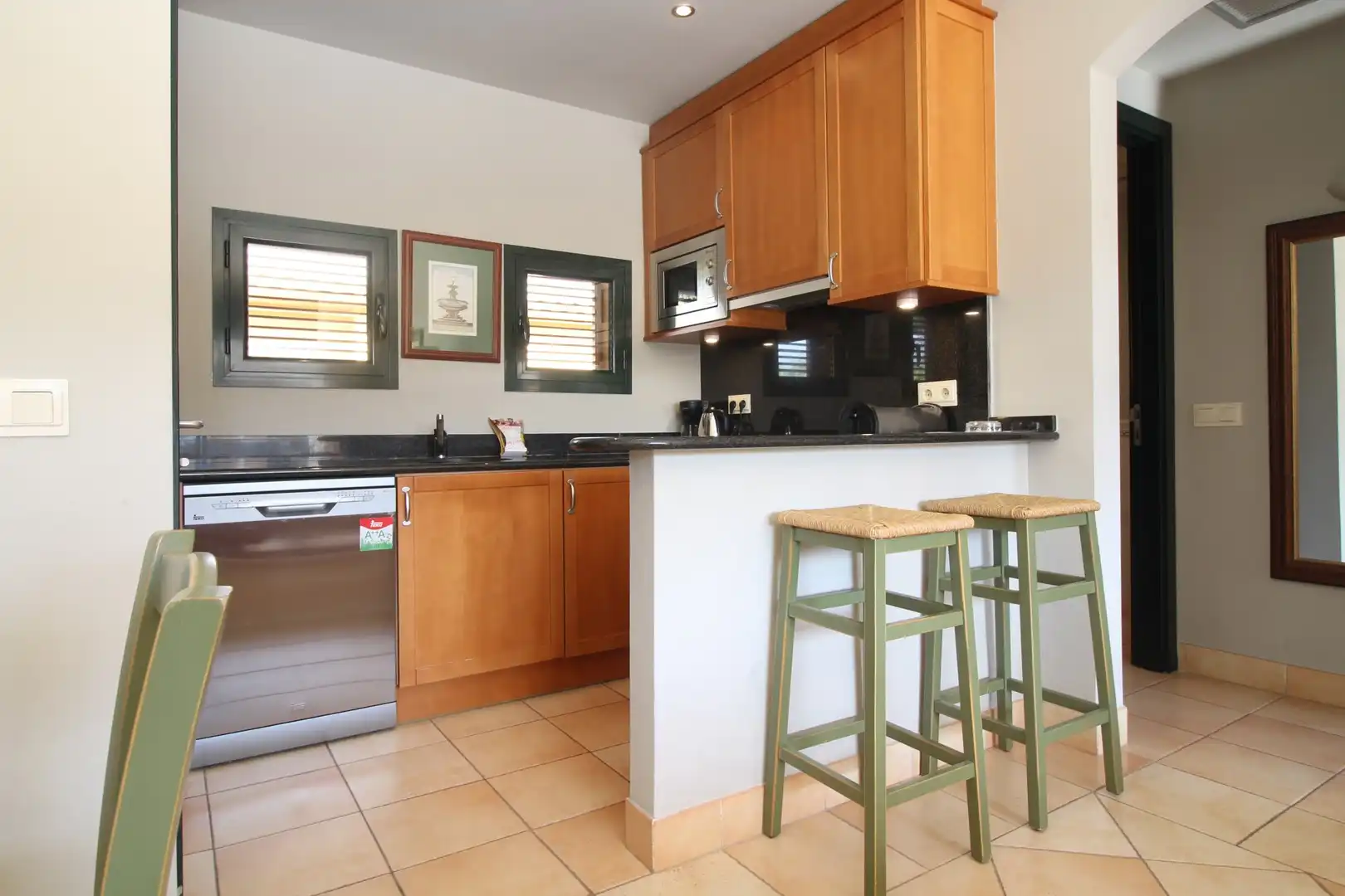 Kitchen of Flat for rent in Navata  with Heating, Terrace and Swimming Pool