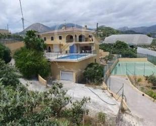 Vista exterior de Casa o xalet de lloguer en Callosa d'En Sarrià amb Aire condicionat, Terrassa i Piscina