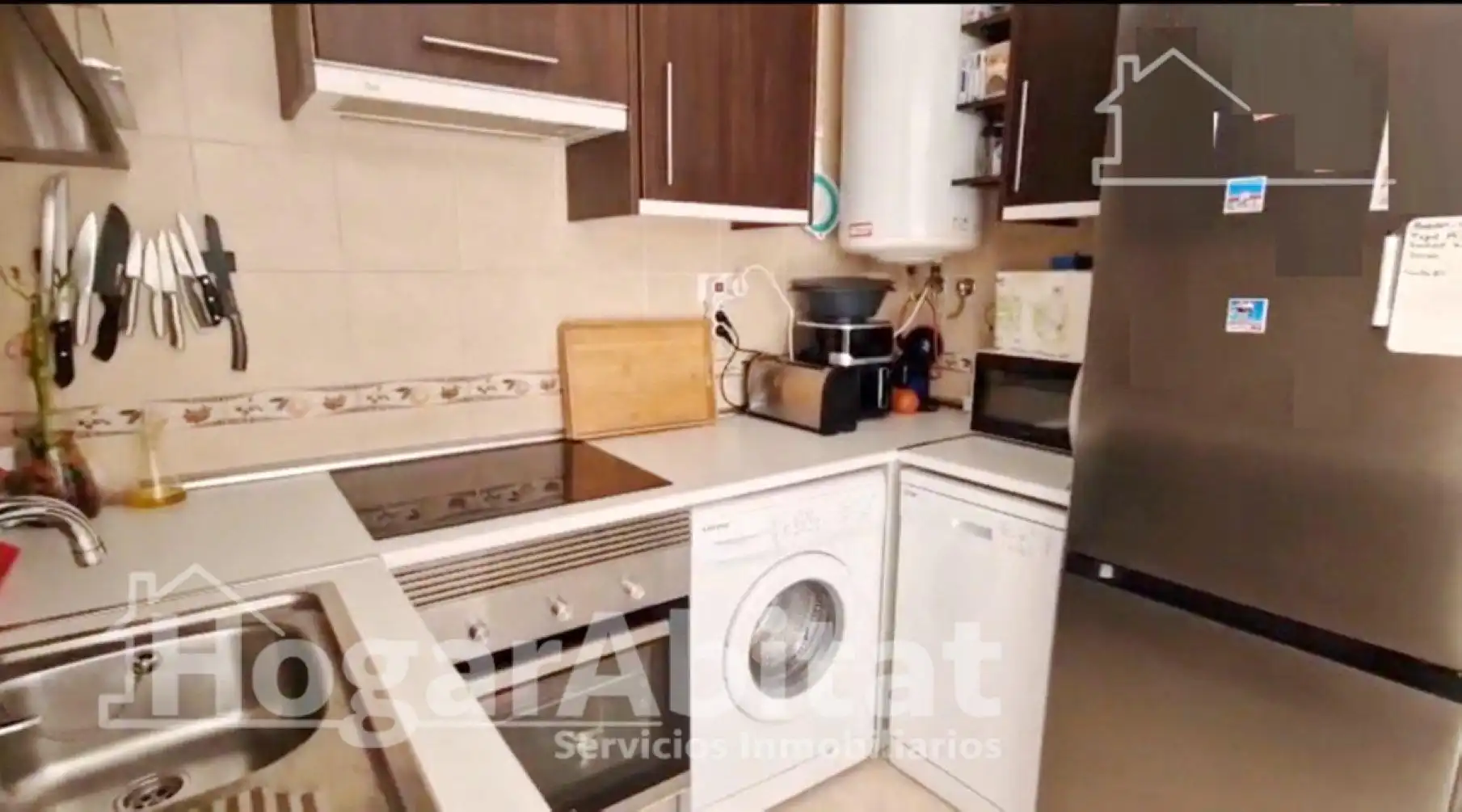 Cocina de Piso en venta en Bellreguard con Aire acondicionado, Calefacción y Jardín privado