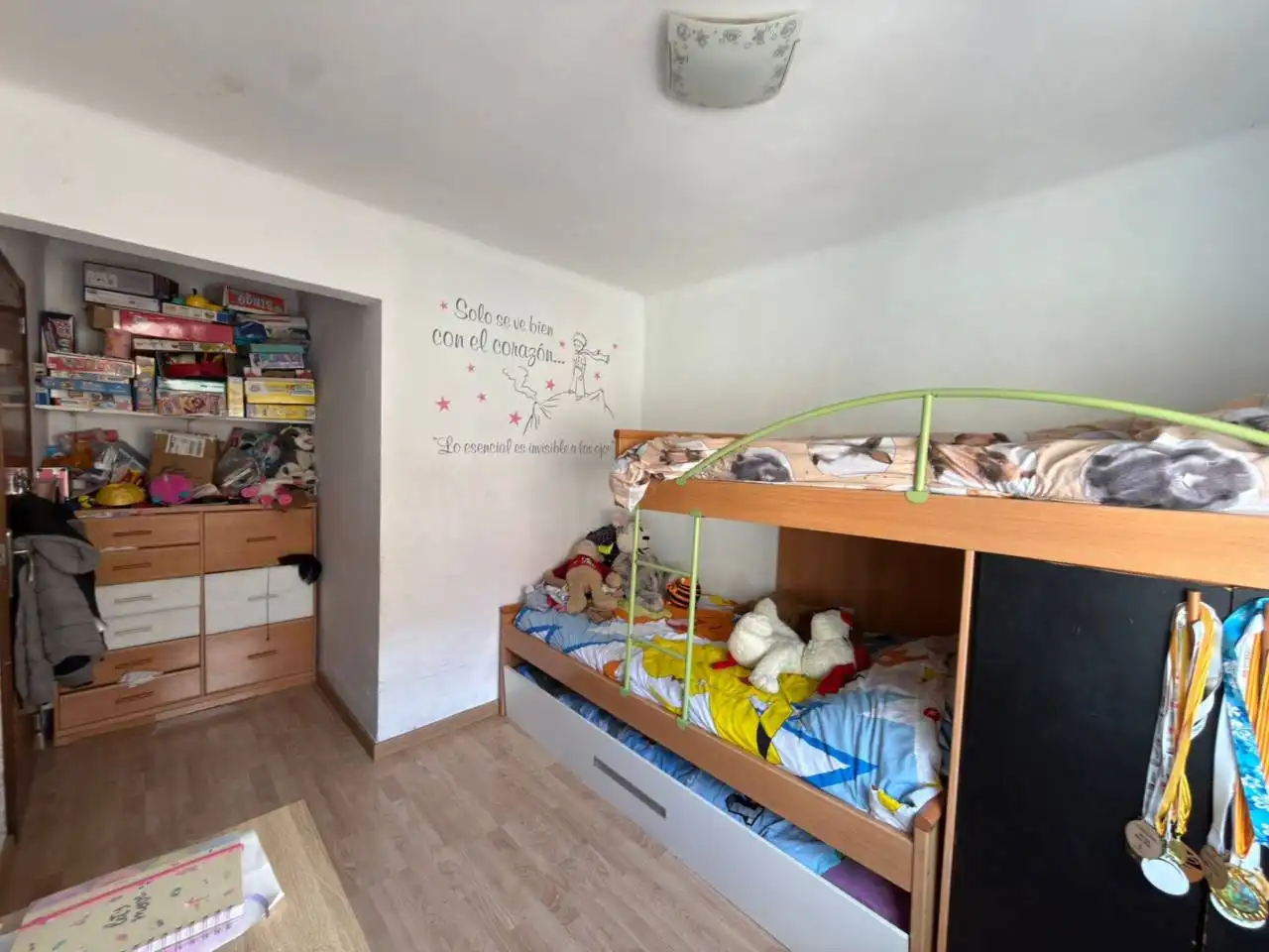 Schlafzimmer von Wohnung zum Verkauf in Lloret de Mar mit Heizung, Möbliert und Balkon