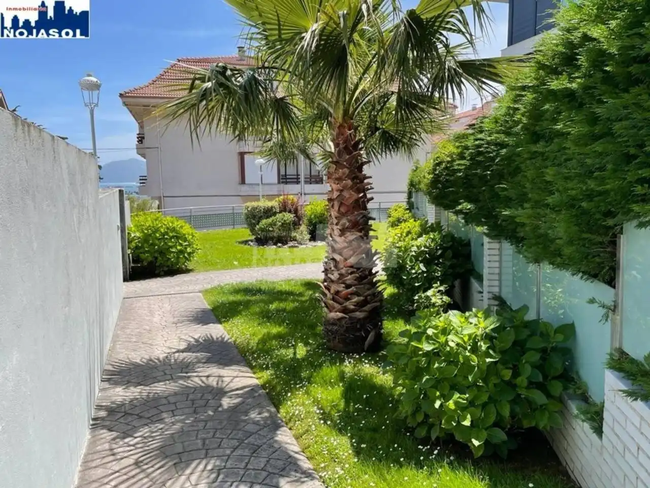 Garten von Wohnung zur Miete in Noja mit Heizung, Privatgarten und Terrasse
