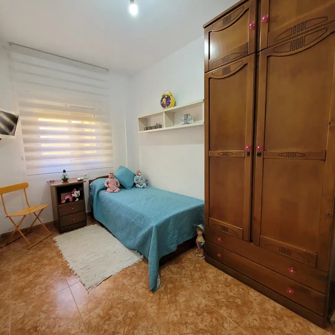 Bedroom of Houses for sale in Roquetas de Mar  with Air Conditioner, Terrace and Storage room