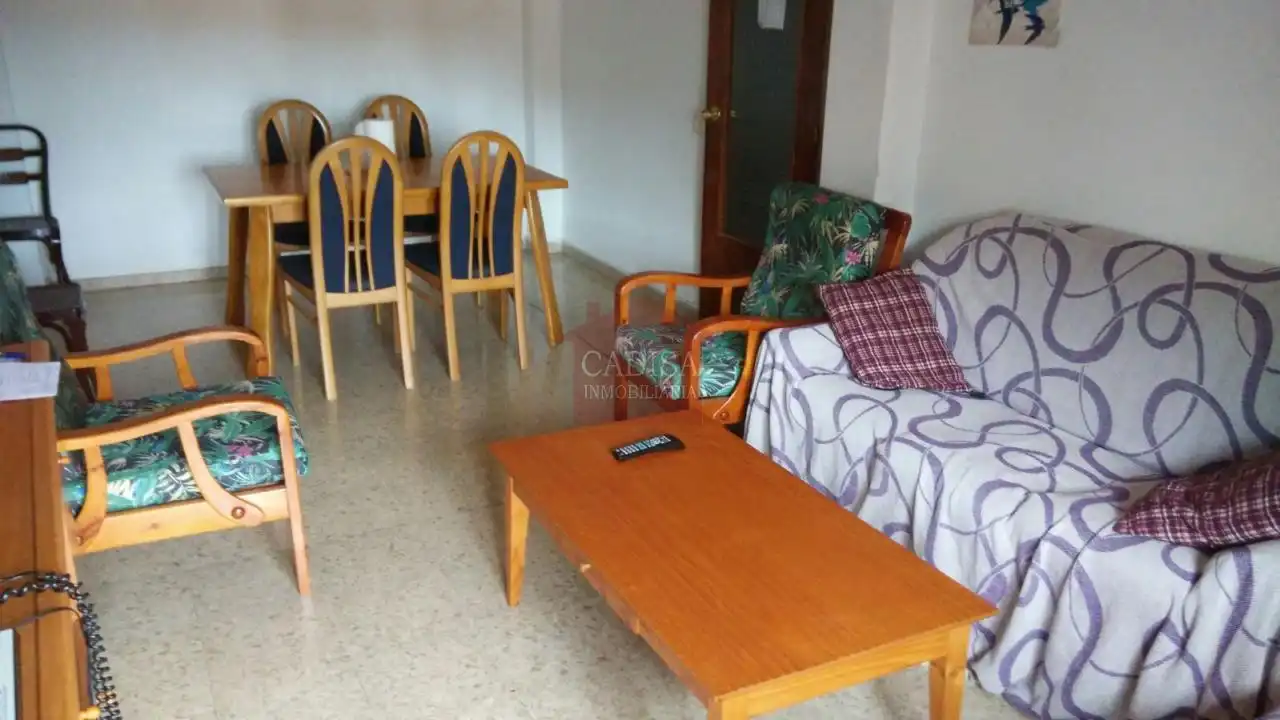 Sala d'estar de Pis de lloguer en Salamanca amb Calefacció i Moblat