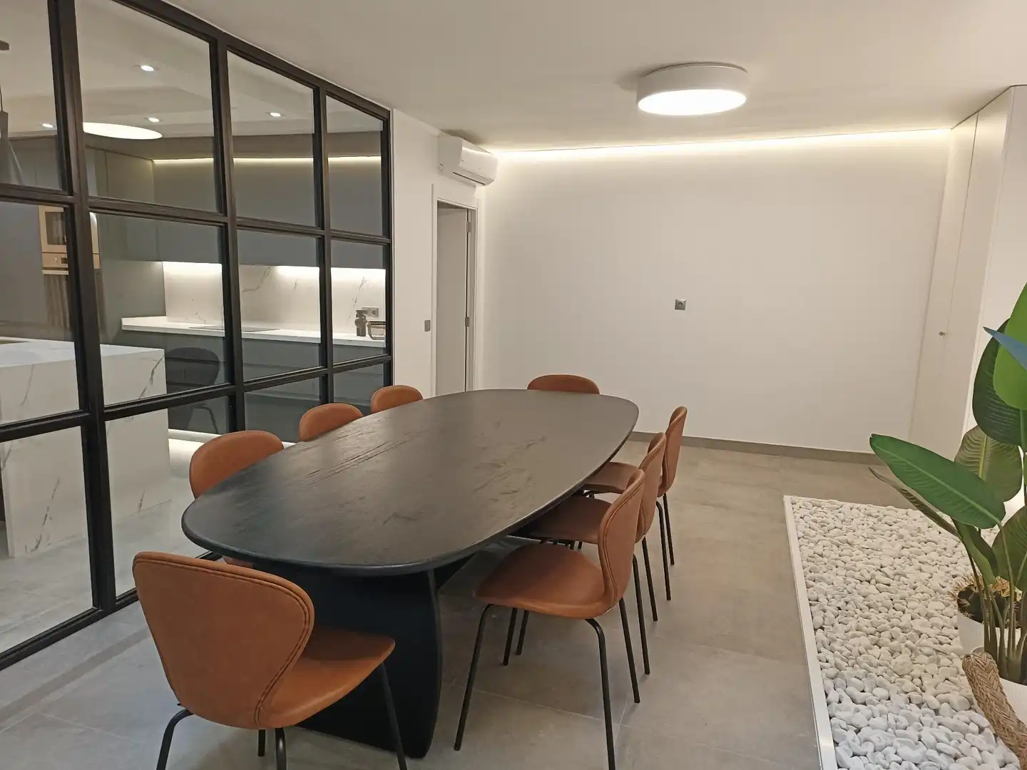 Esszimmer von Wohnung zur Miete in Castellón de la Plana / Castelló de la Plana mit Klimaanlage und Heizung