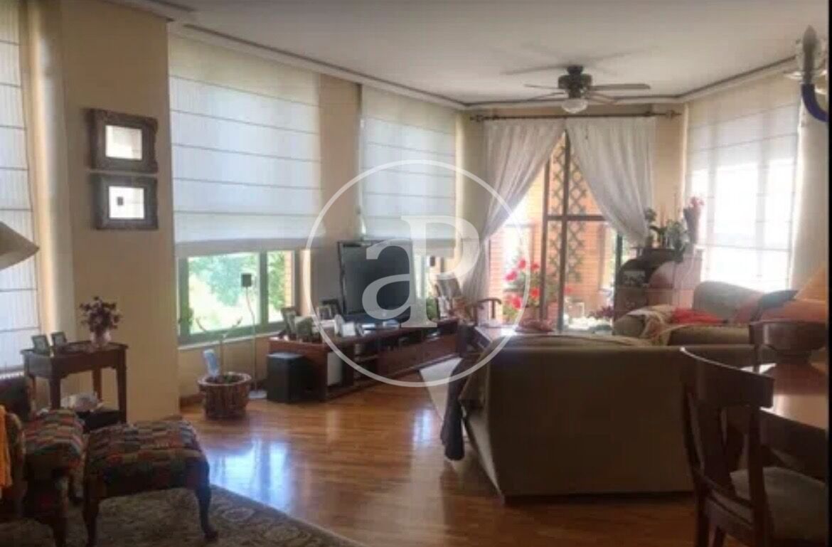Living room of Flat for rent in  Valencia Capital  with Air Conditioner, Private garden and Furnished