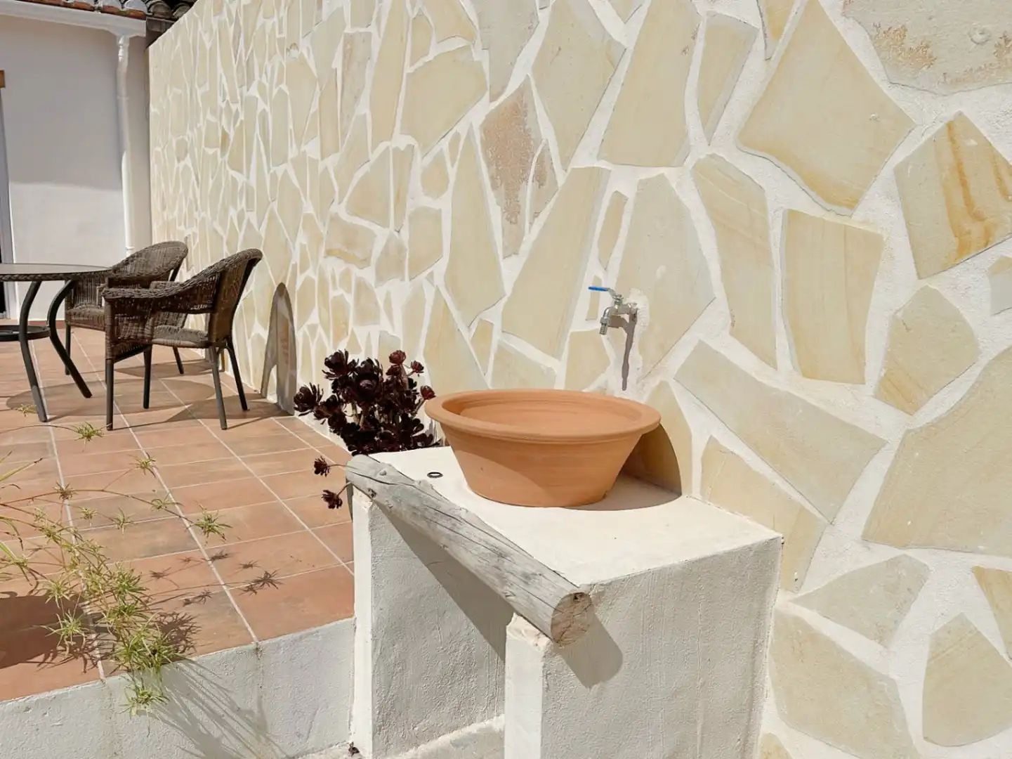 Terrassa de Finca rústica en venda en El Ràfol d'Almúnia amb Aire condicionat, Calefacció i Terrassa