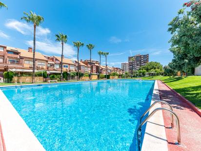 Swimming pool of Flat for sale in Alicante / Alacant  with Air Conditioner, Private garden and Terrace