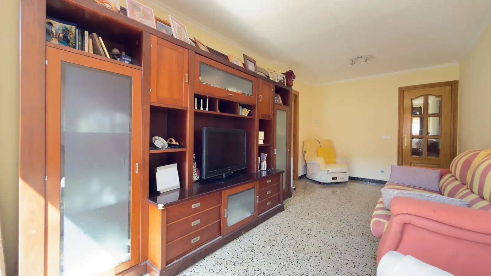Living room of Flat for sale in Granollers  with Heating and Balcony