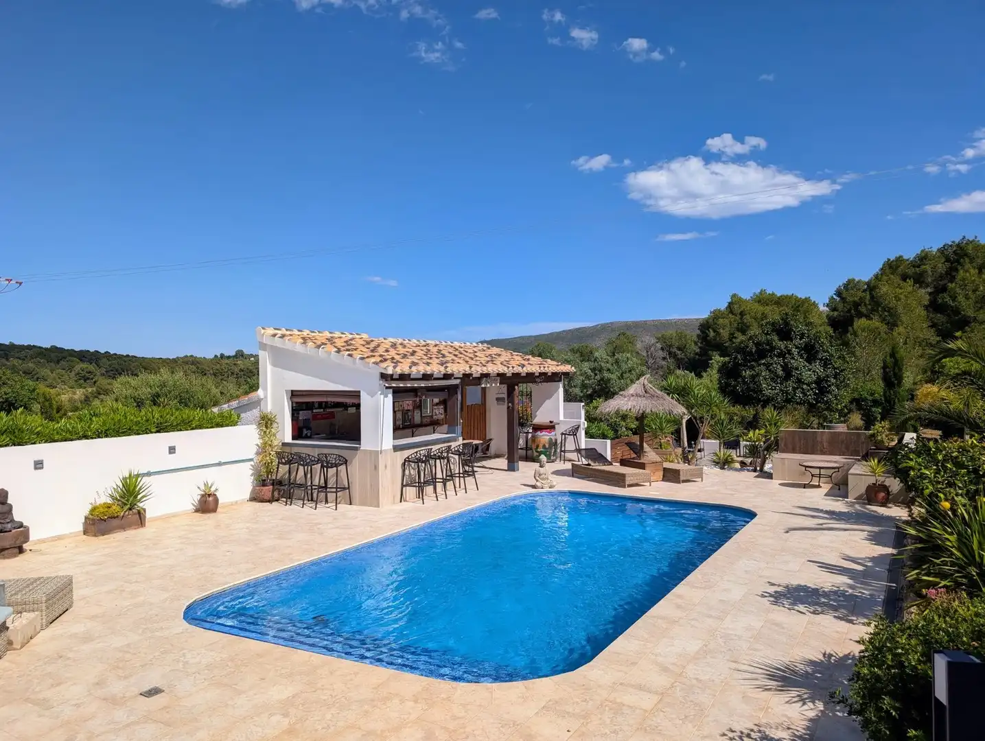 Piscina de Finca rústica en venta en Jávea / Xàbia con Aire acondicionado