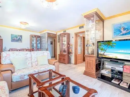 Sala de estar de Piso en venta en Benidorm con Aire acondicionado, Calefacción y Jardín privado