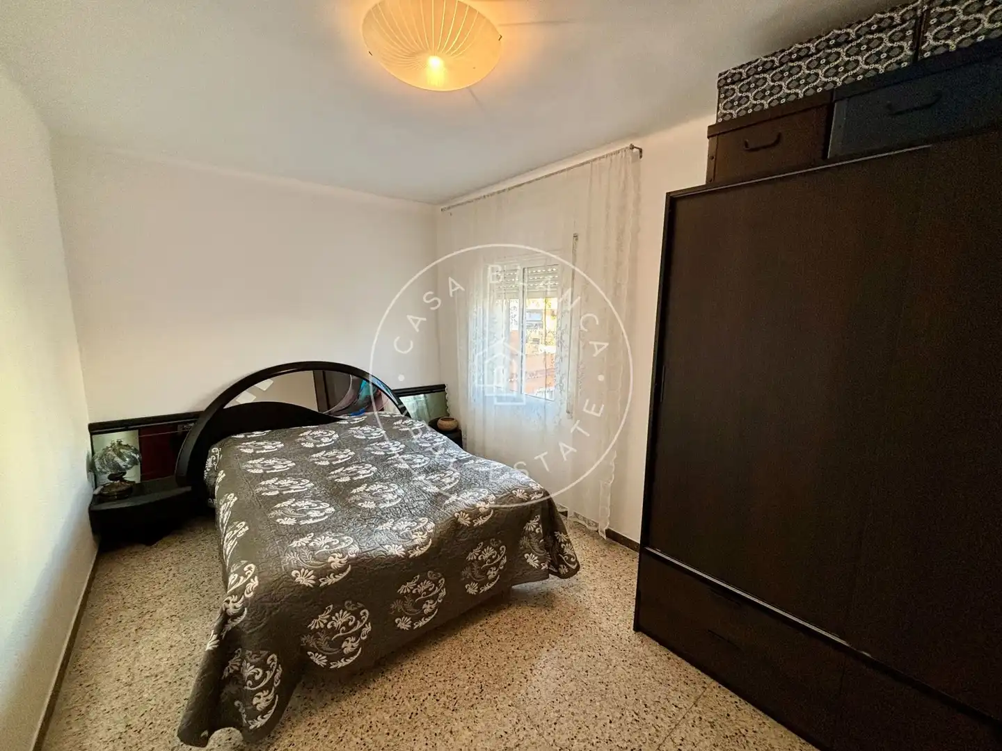 Schlafzimmer von Maisonette zum Verkauf in Lloret de Mar mit Klimaanlage, Heizung und Abstellraum