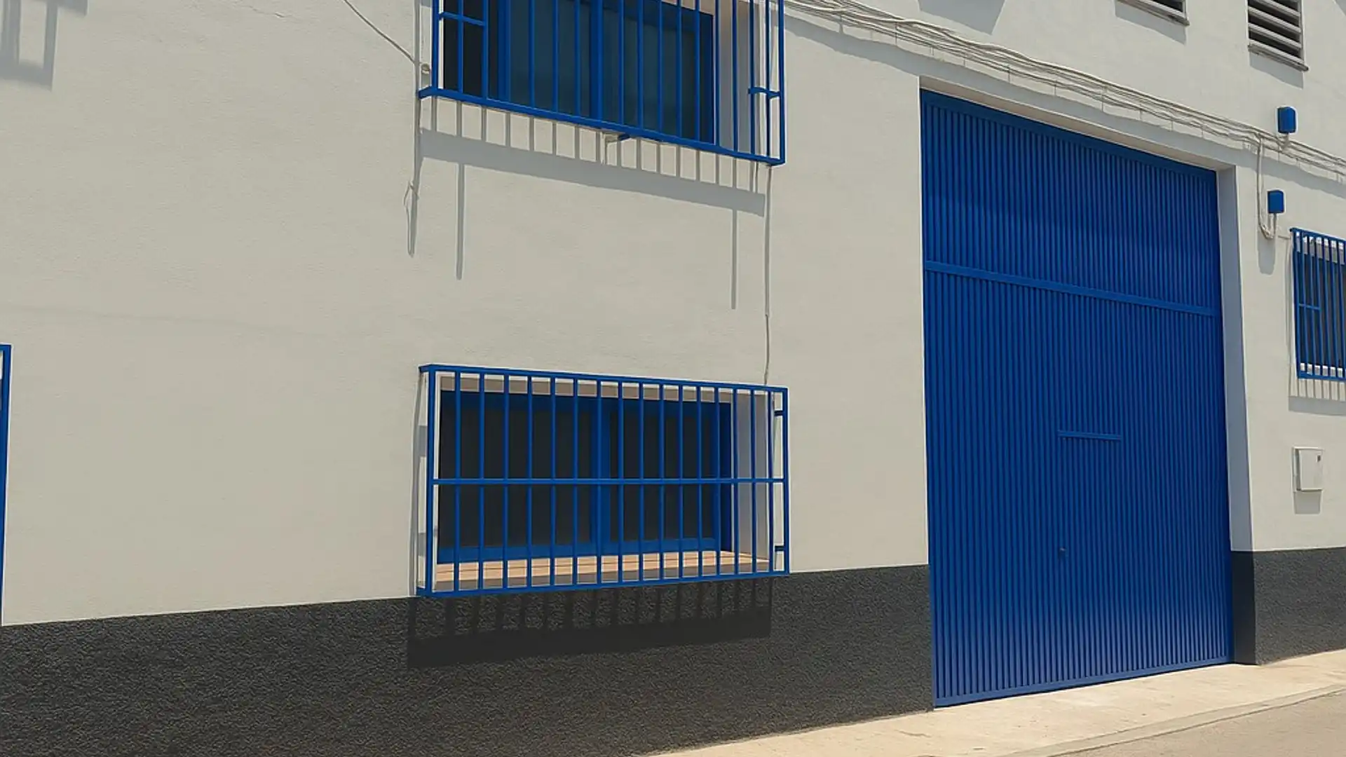 Vista exterior de Nau industrial de lloguer en Molina de Segura