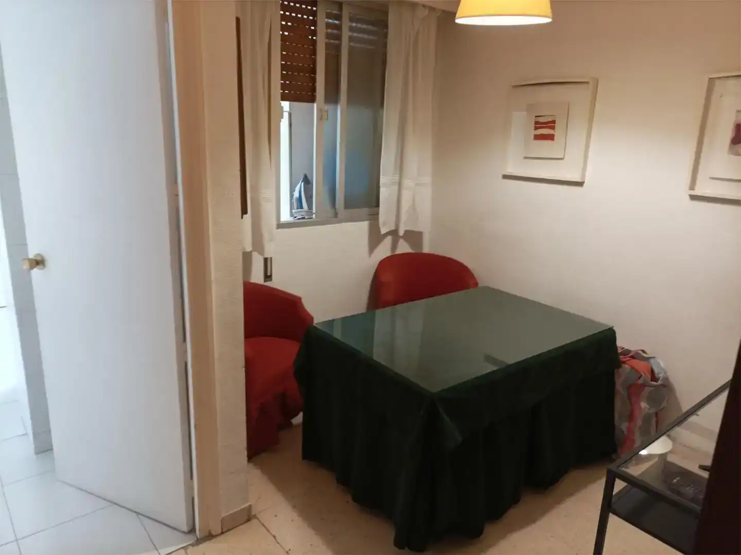 Dining room of Flat for sale in  Sevilla Capital  with Air Conditioner, Terrace and Balcony