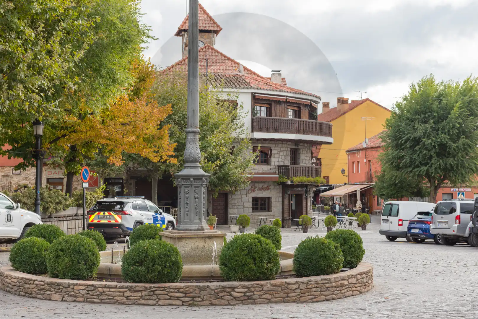 Außenansicht von Wohnung zum Verkauf in Navacerrada mit Heizung, Terrasse und Ofen