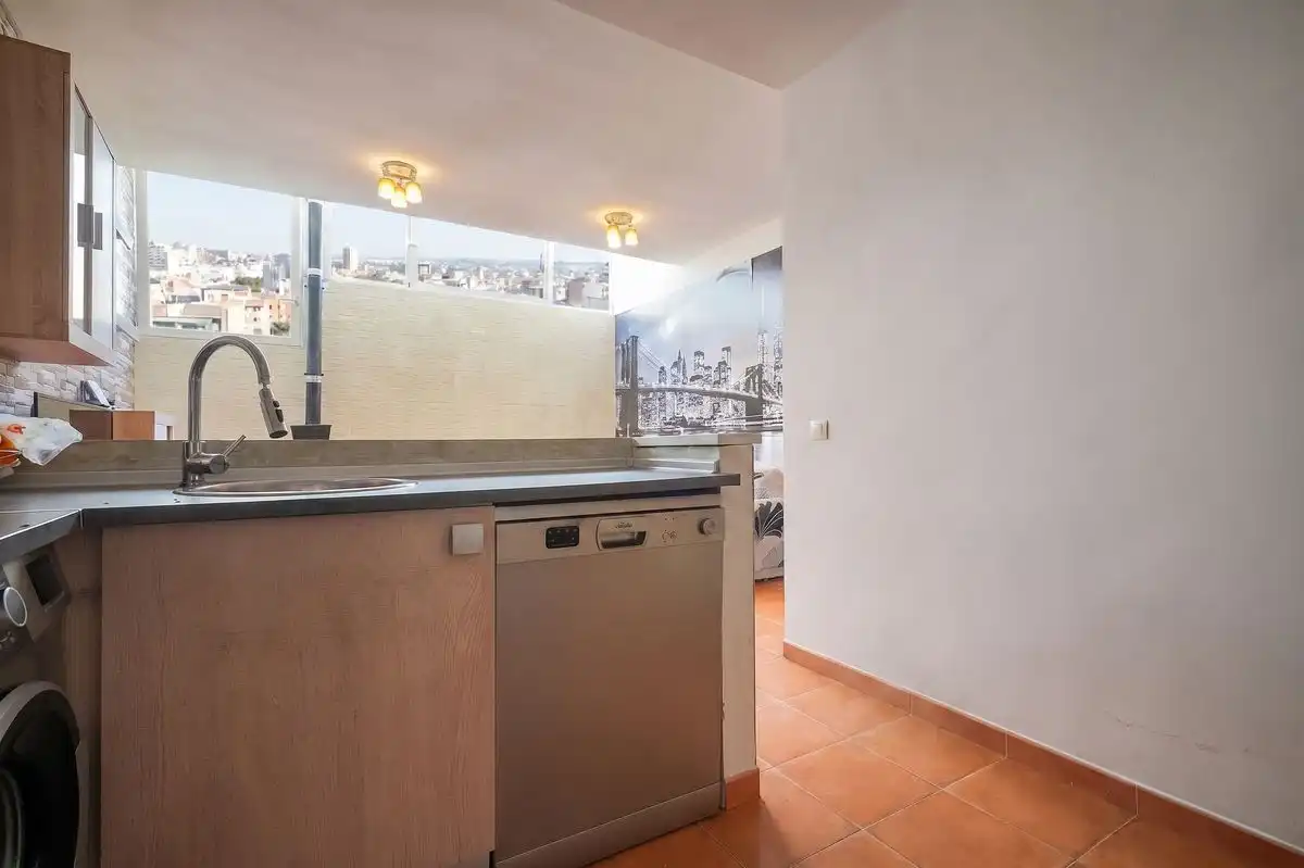 Cocina de Casa adosada en venta en Villalbilla con Aire acondicionado, Calefacción y Terraza