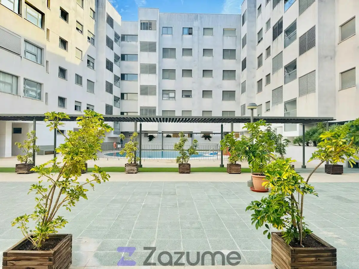 Terrasse von Wohnungen zur Miete in Centro