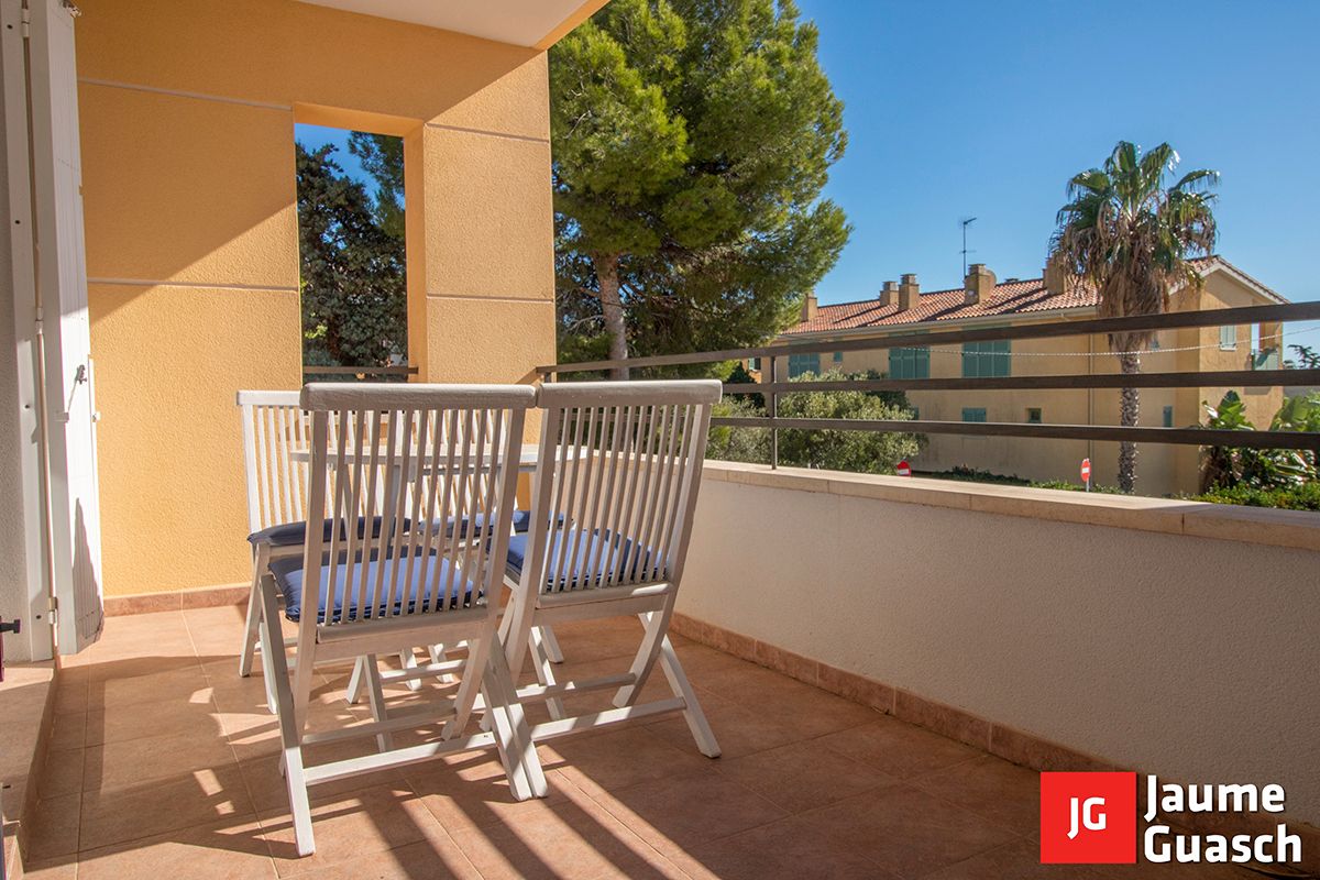 Balcony of Single-family semi-detached for sale in Torredembarra  with Air Conditioner, Heating and Private garden