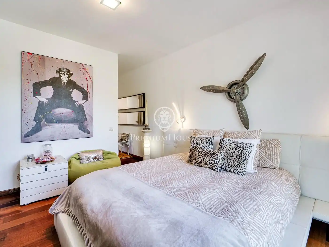 Habitación de Casa o chalet en venta en Barcelona con Aire acondicionado, Jardín privado y Terraza