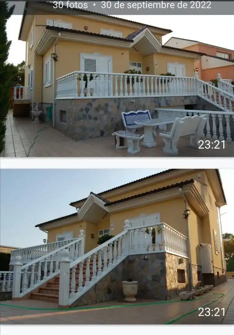 Terraza de Casa o chalet en venta en  Murcia Capital con Aire acondicionado y Piscina