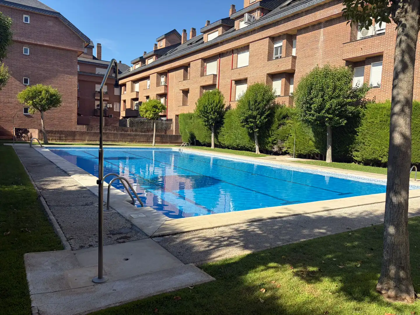 Swimming pool of Flat for rent in Valladolid