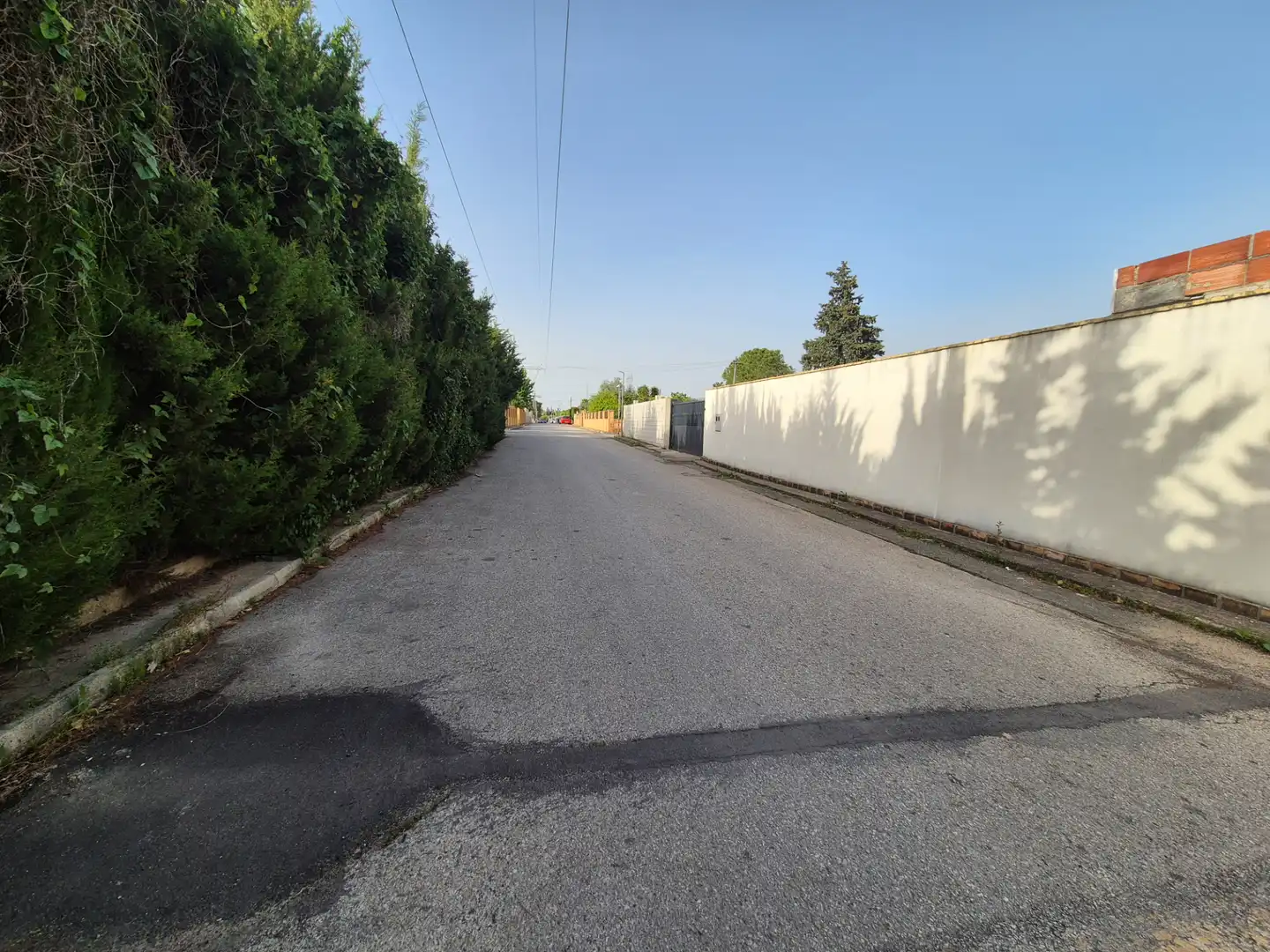 Vista exterior de Casa o xalet en venda en Alcalá de Guadaira amb Jardí privat i Piscina