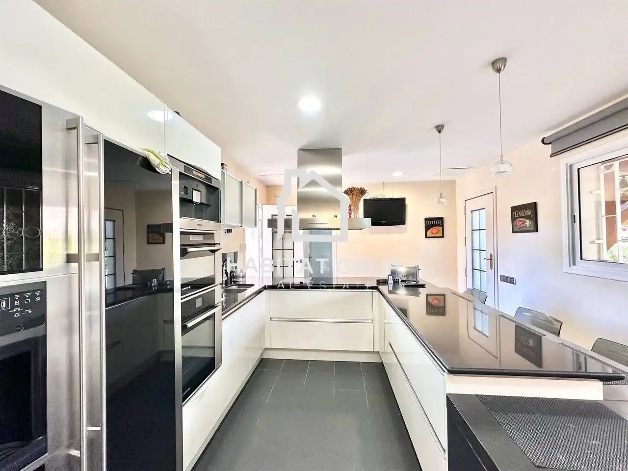 Cocina de Casa o chalet en venta en Castellbisbal con Aire acondicionado, Jardín privado y Trastero